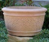 Oriental Round Garden Pot